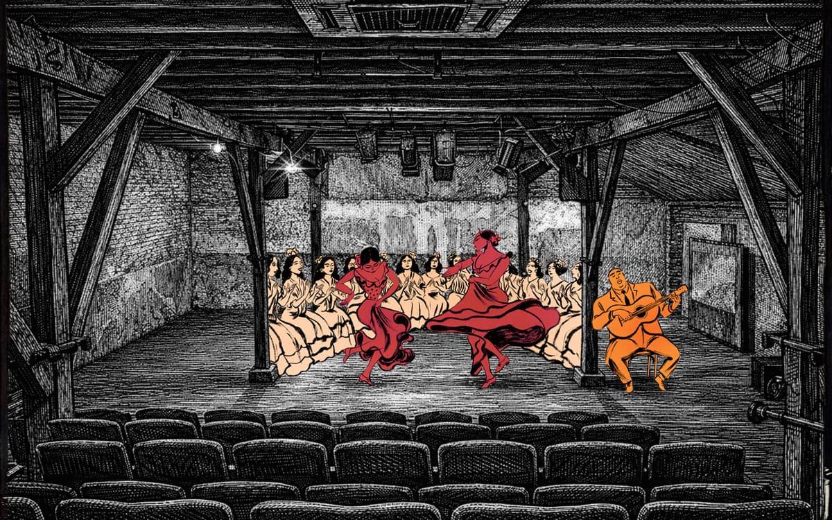 Illustration de l'événement : Spectacle Flamenco des Élèves A PALO SECO