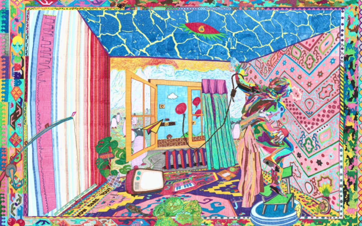 Illustration de l'événement : Nuit blanche à Courbevoie - Immersion au pavillon des Indes