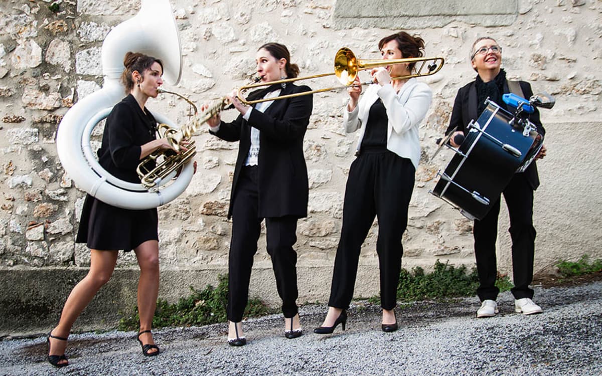 Illustration de l'événement : Concert du Wonder Brass Quartet - parvis de l'Hôtel de Ville