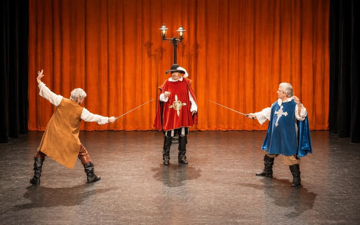 Illustration de l'événement : Les 3 mousquetaires environ