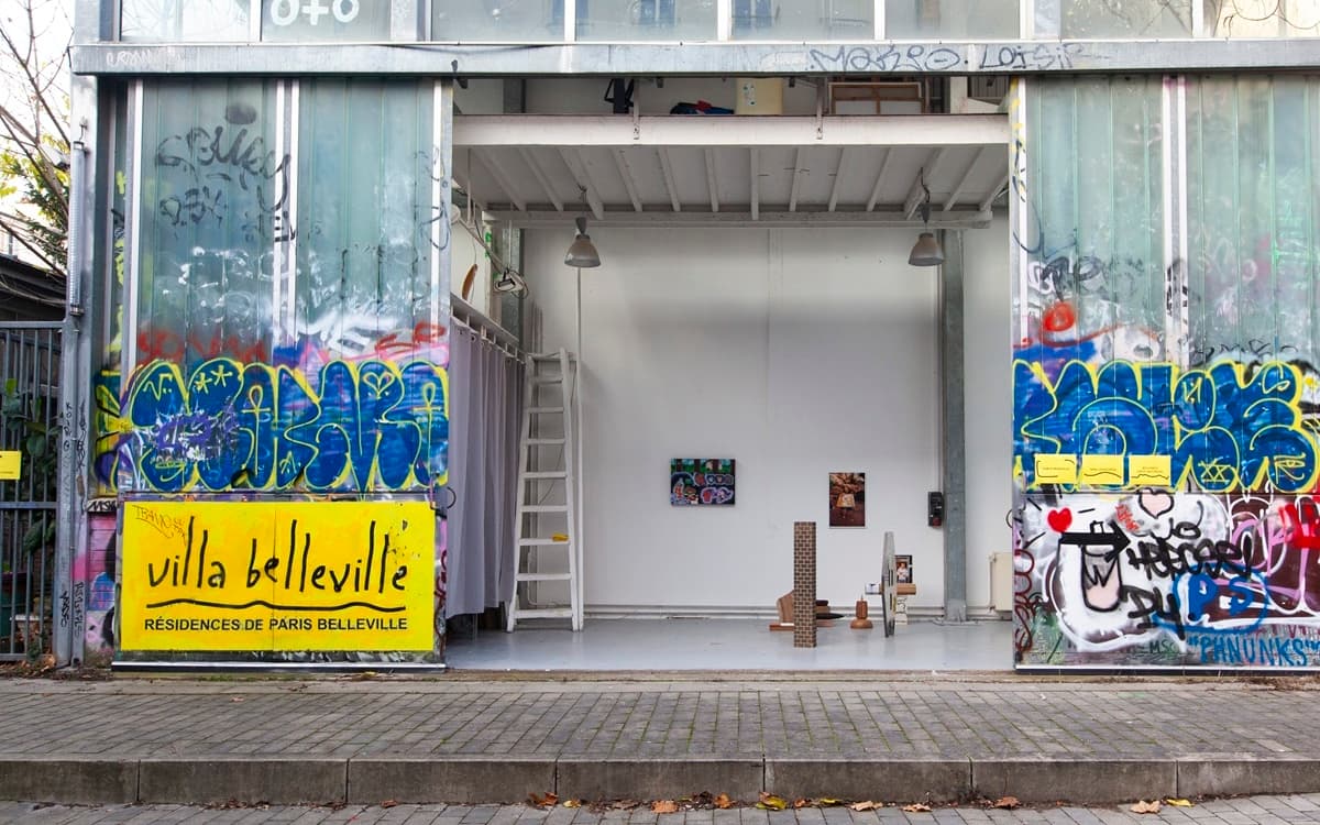 Illustration de l'événement : NUIT BLANCHE À LA VILLA BELLEVILLE : Portes ouvertes des ateliers de résidence de la Villa Belleville
