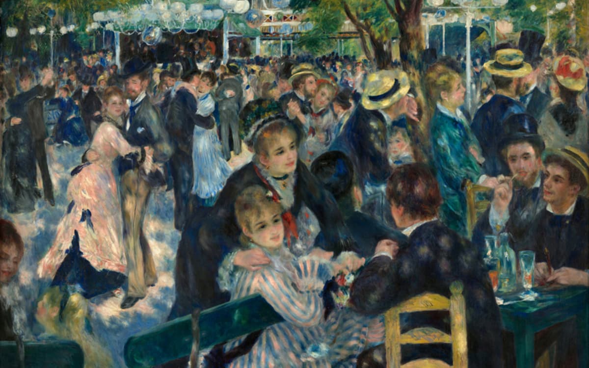 Illustration de l'événement : L'amour est une fête selon Renoir : rencontre avec Dominique Auzel