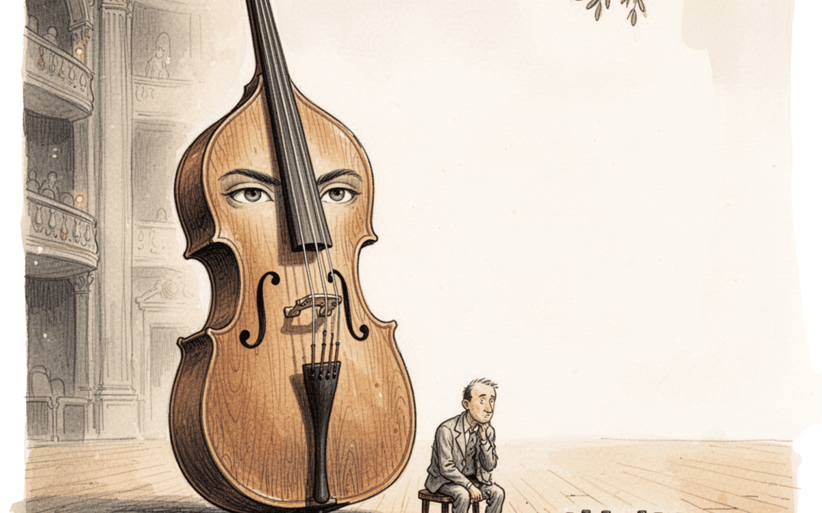 Illustration de l'événement : LA CONTREBASSE, Patrick Süskind