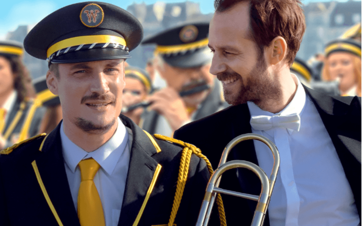 Illustration de l'événement : Cinéma en plein air : « En Fanfare »