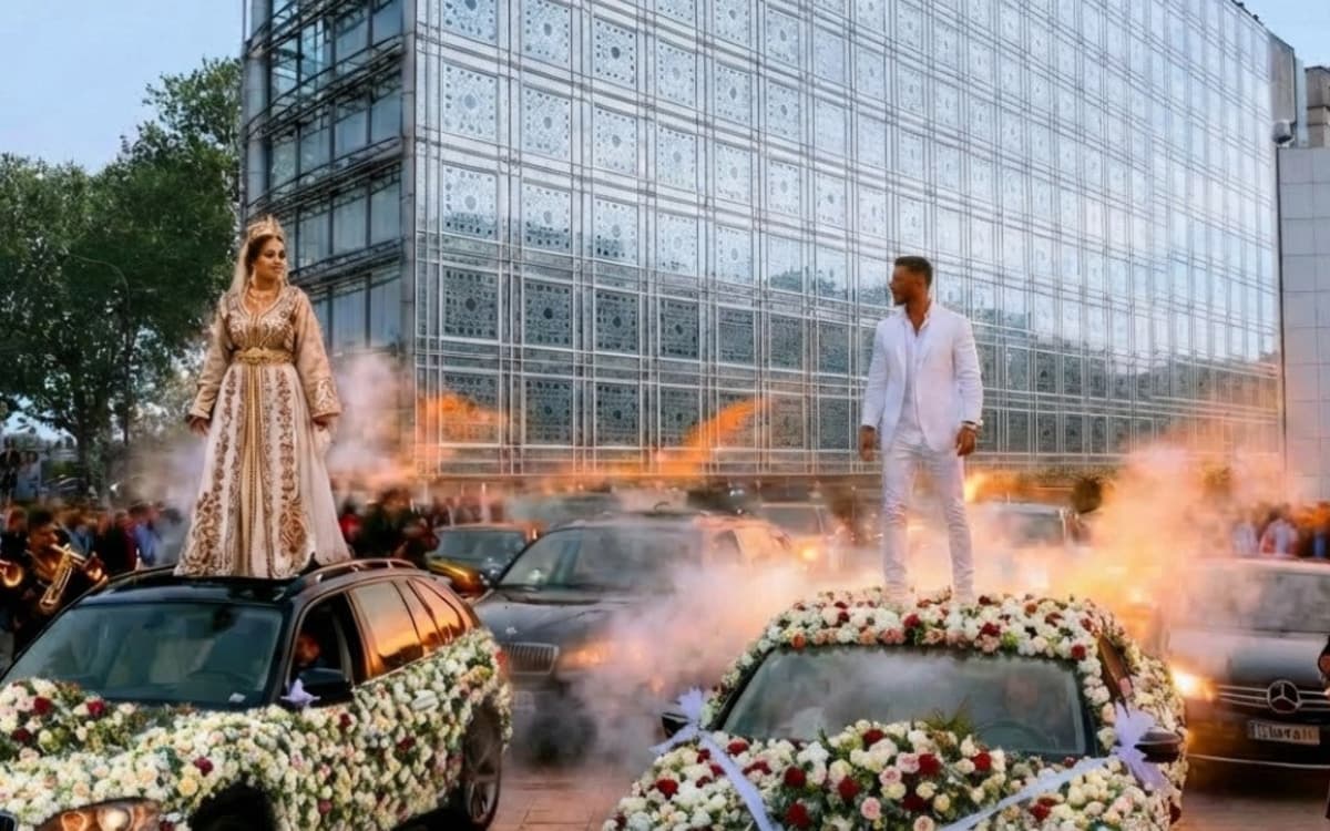 Illustration de l'événement : Cortège festif | Raconte-moi ton mariage