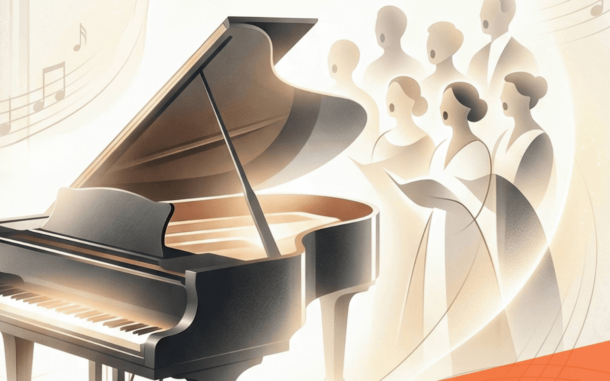 Illustration de l'événement : Récital piano et chœurs