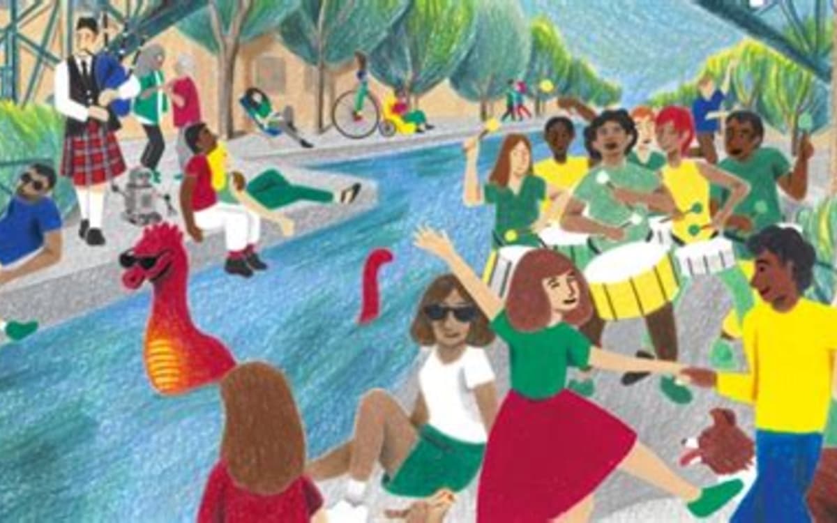 Illustration de l'événement : Choeur d'Arti'Show au festival Voix sur Berges
