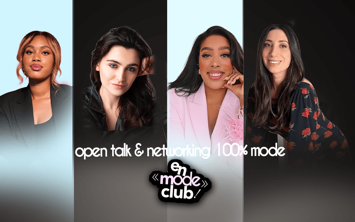 Illustration de l'événement : Open talk et networking 100% Mode et féminin