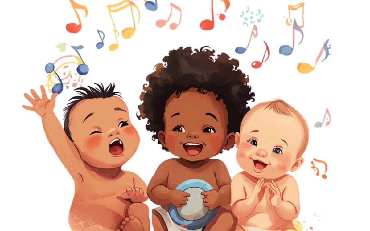 Illustration de l'événement : Jeux et chansons en anglais pour bébés