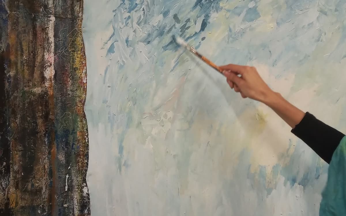 Illustration de l'événement : STAGE PEINTURE ET COLLAGE