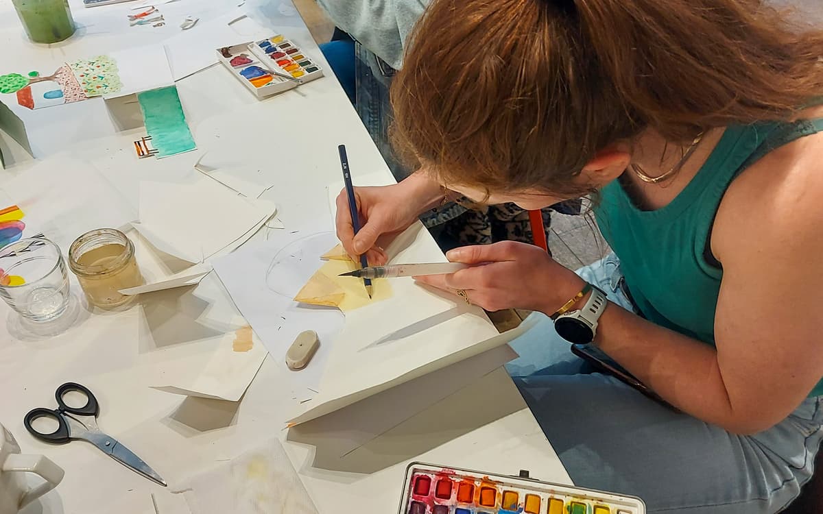 Illustration de l'événement : Ateliers d'été : gravure et aquarelle