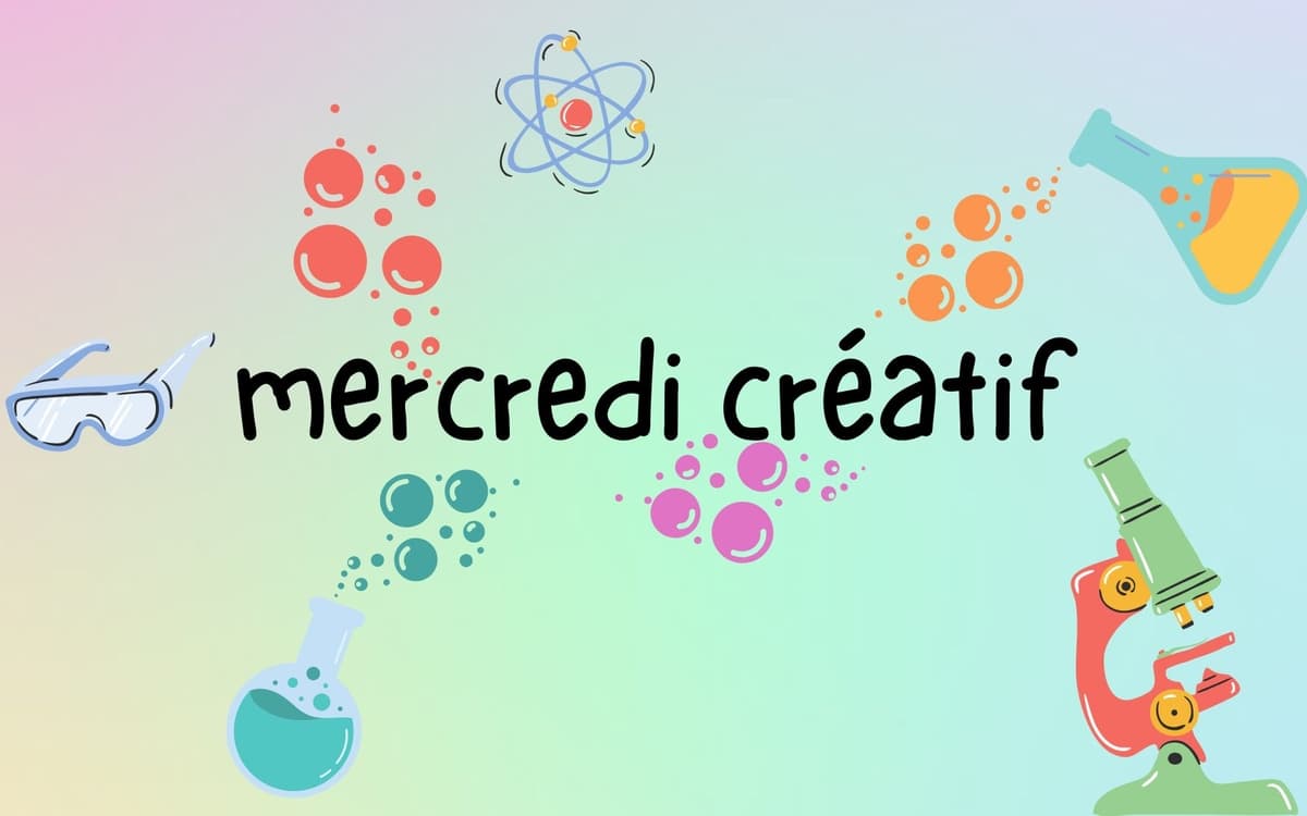Illustration de l'événement : Mercredi créatif : les sciences s'invitent à la médiathèque
