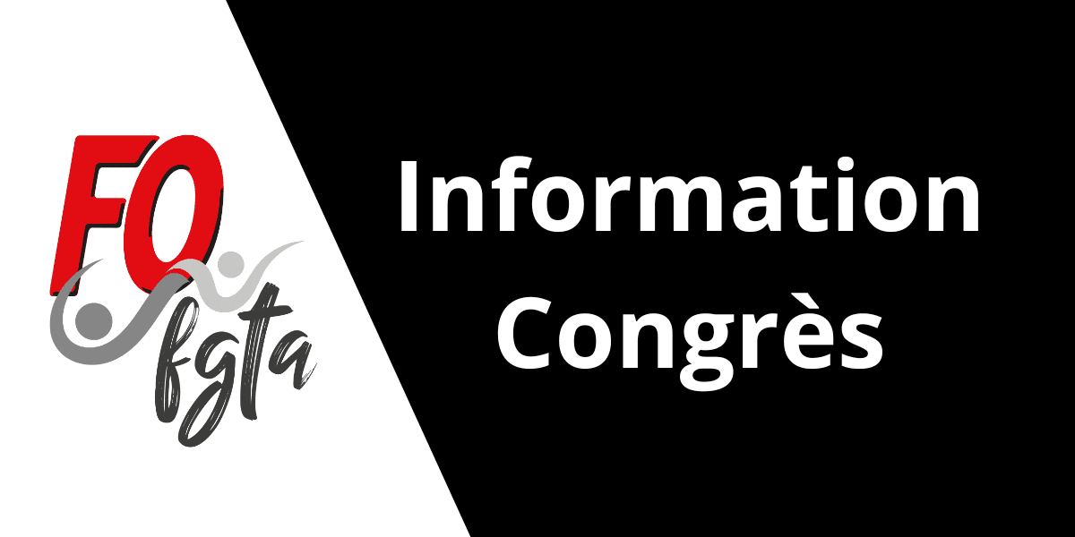 Illustration de l'événement : CONGRES NATIONAL DE LA FGTA FO