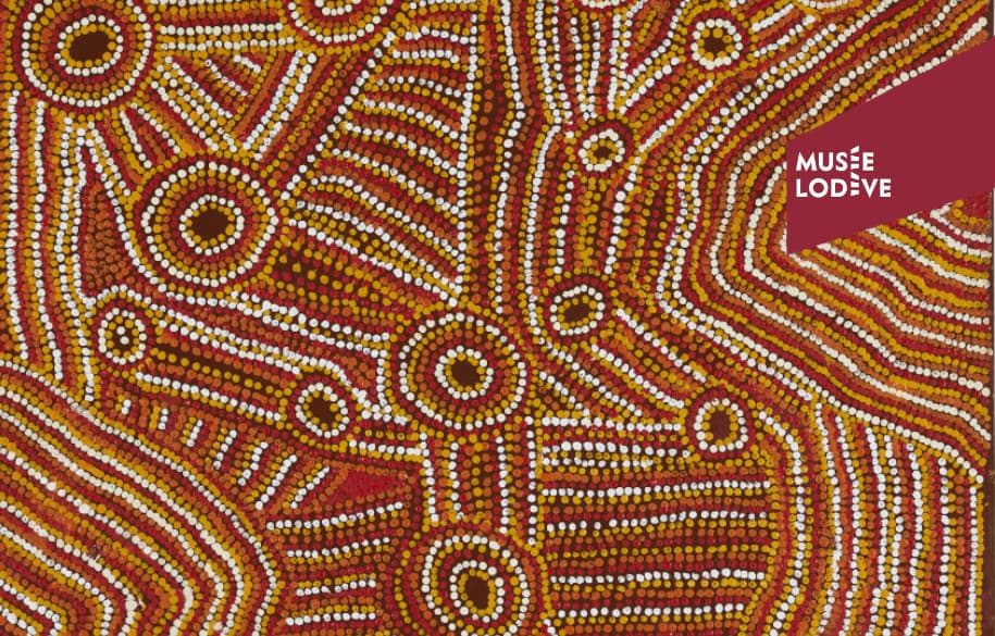 Illustration de l'événement : VISITE GUIDÉE DE L'EXPOSITION "ART ABORIGÈNE - LE TEMPS DU RÊVE"