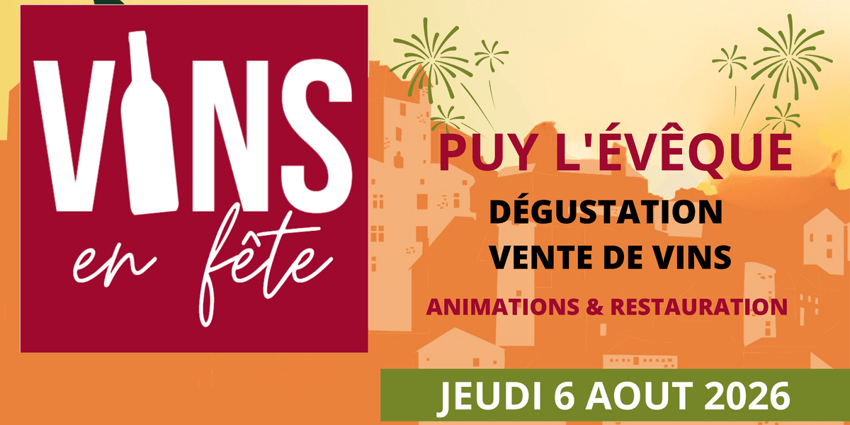Illustration de l'événement : Vins en fête à Puy-l'Evêque