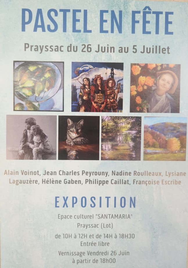 Illustration de l'événement : Exposition "Pastel en fête"