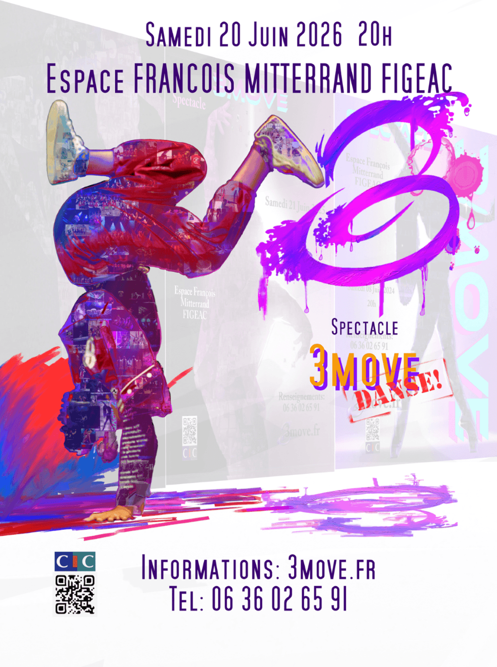 Illustration de l'événement : Spectacle de danse 3Move, à Figeac