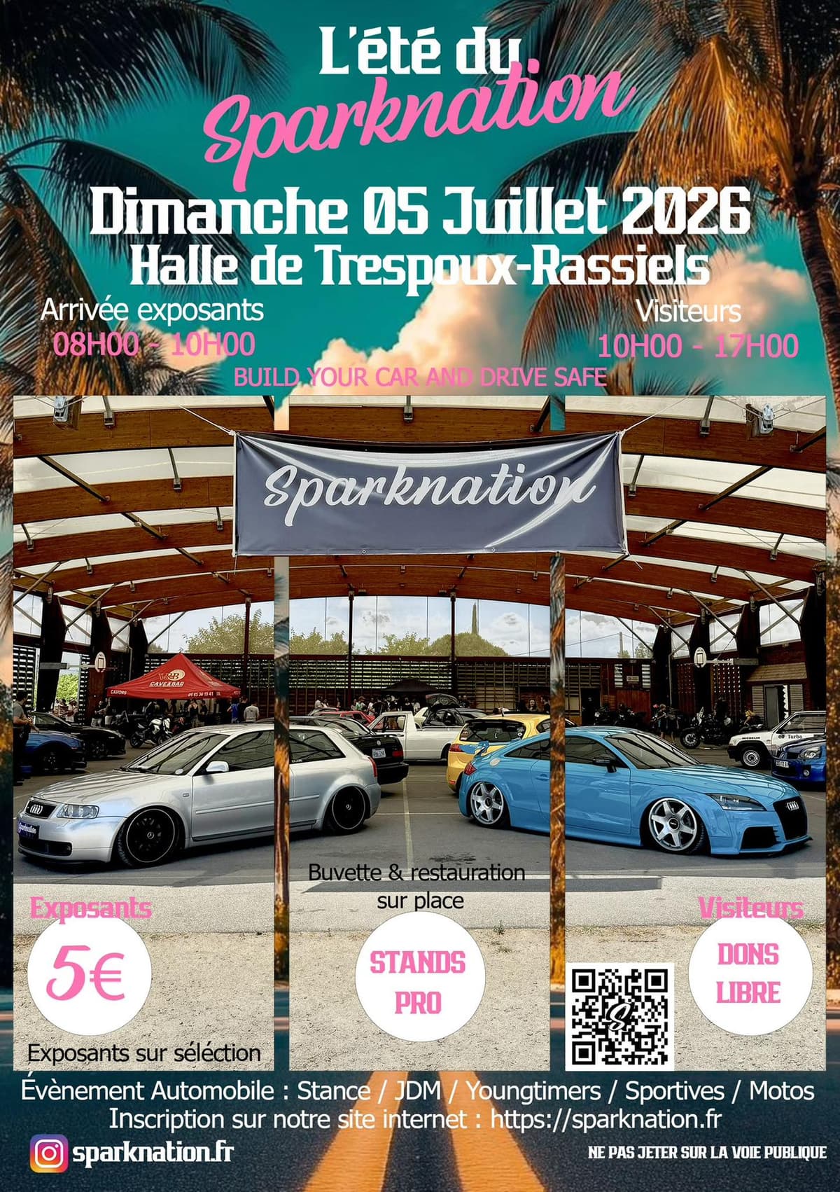 Illustration de l'événement : Rassemblement automobile par Sparknation