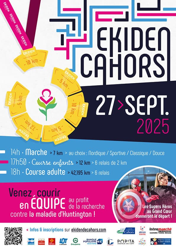 Illustration de l'événement : Ekiden de Cahors - Course