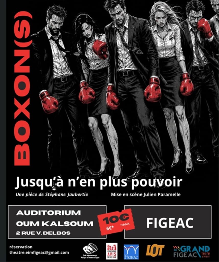 Illustration de l'événement : Pièce Boxon(s) jusqu’à n’en plus pouvoir