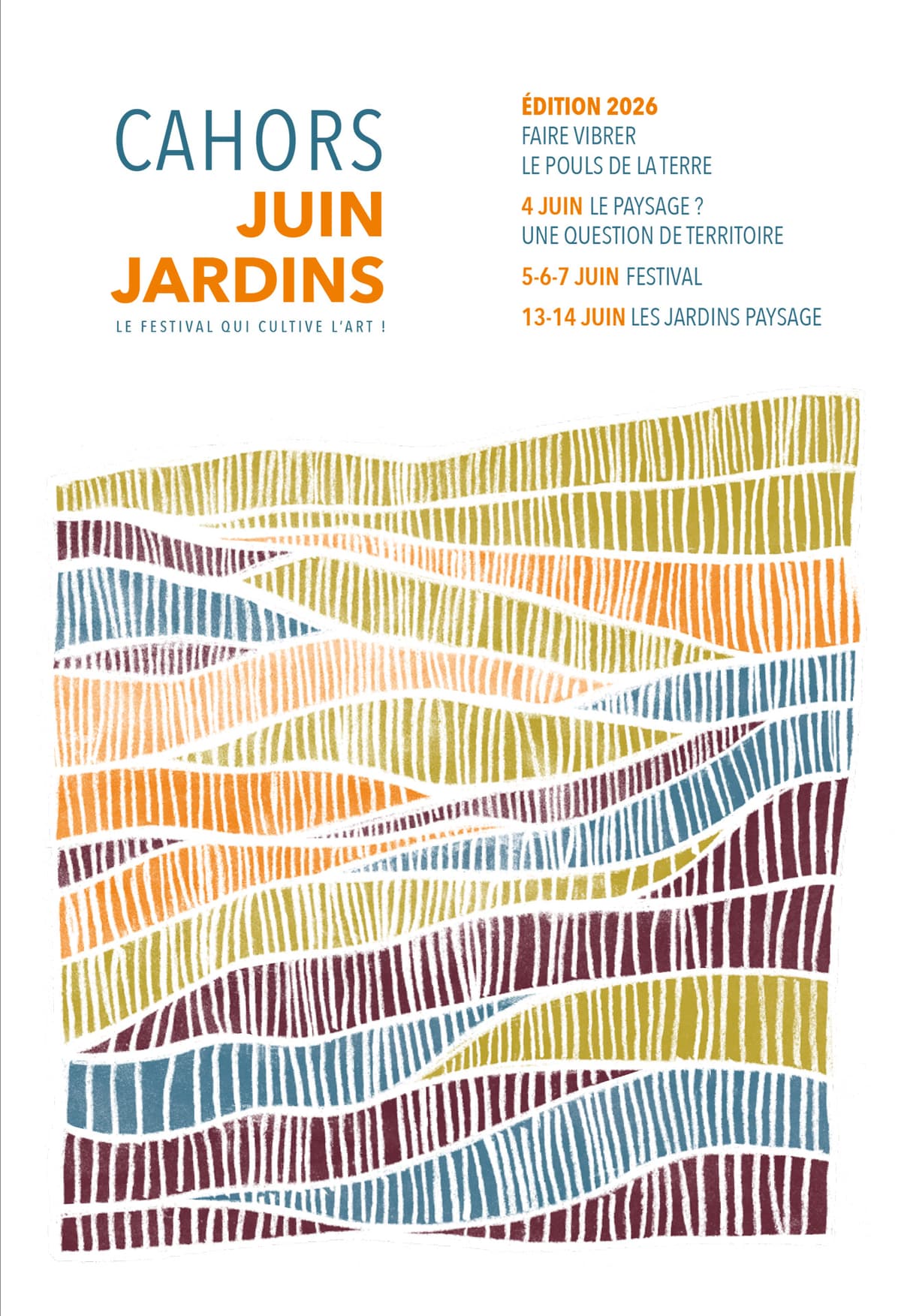 Illustration de l'événement : Festival Cahors Juin Jardins : balade inaugurale