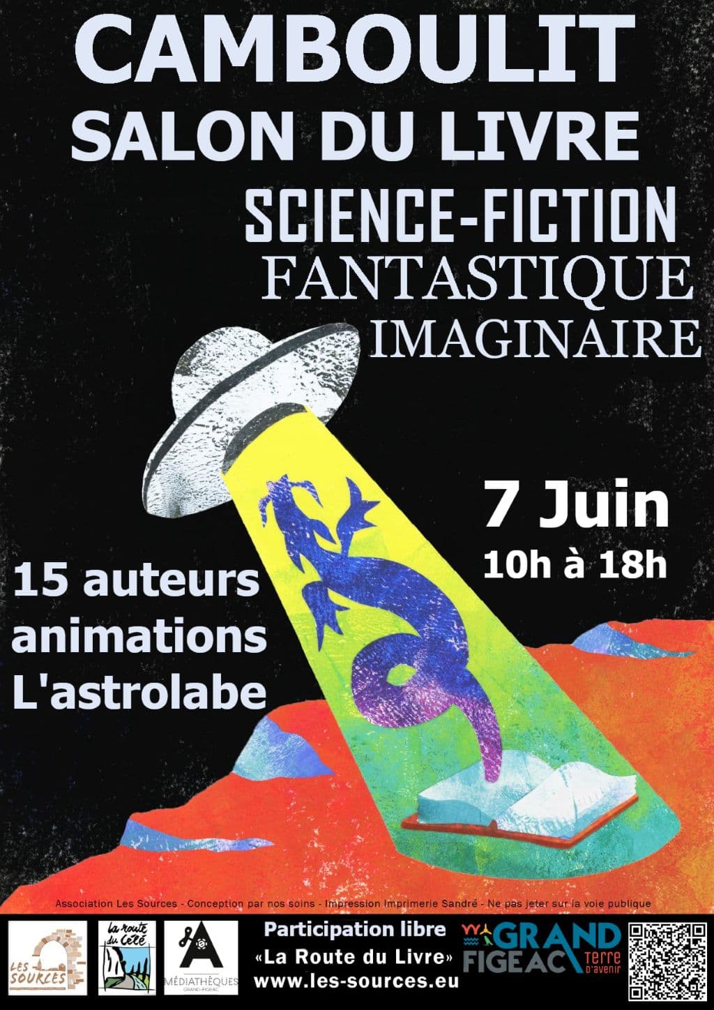 Illustration de l'événement : Salon du livre fantastique à Camboulit