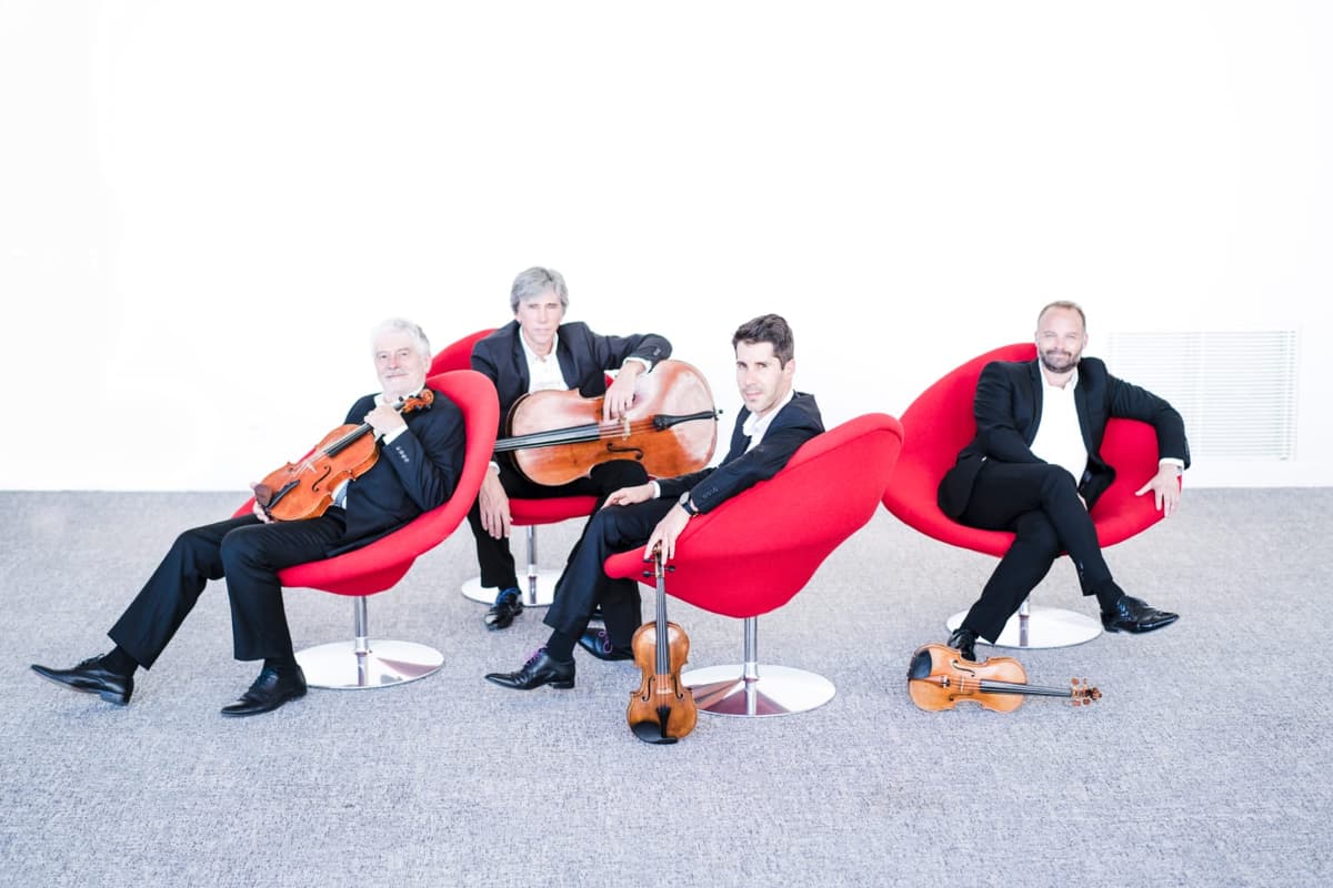 Illustration de l'événement : Concert : festival Quatuors en vallée du Célé, l'Envolée musicale avec le Quatuor Parisii