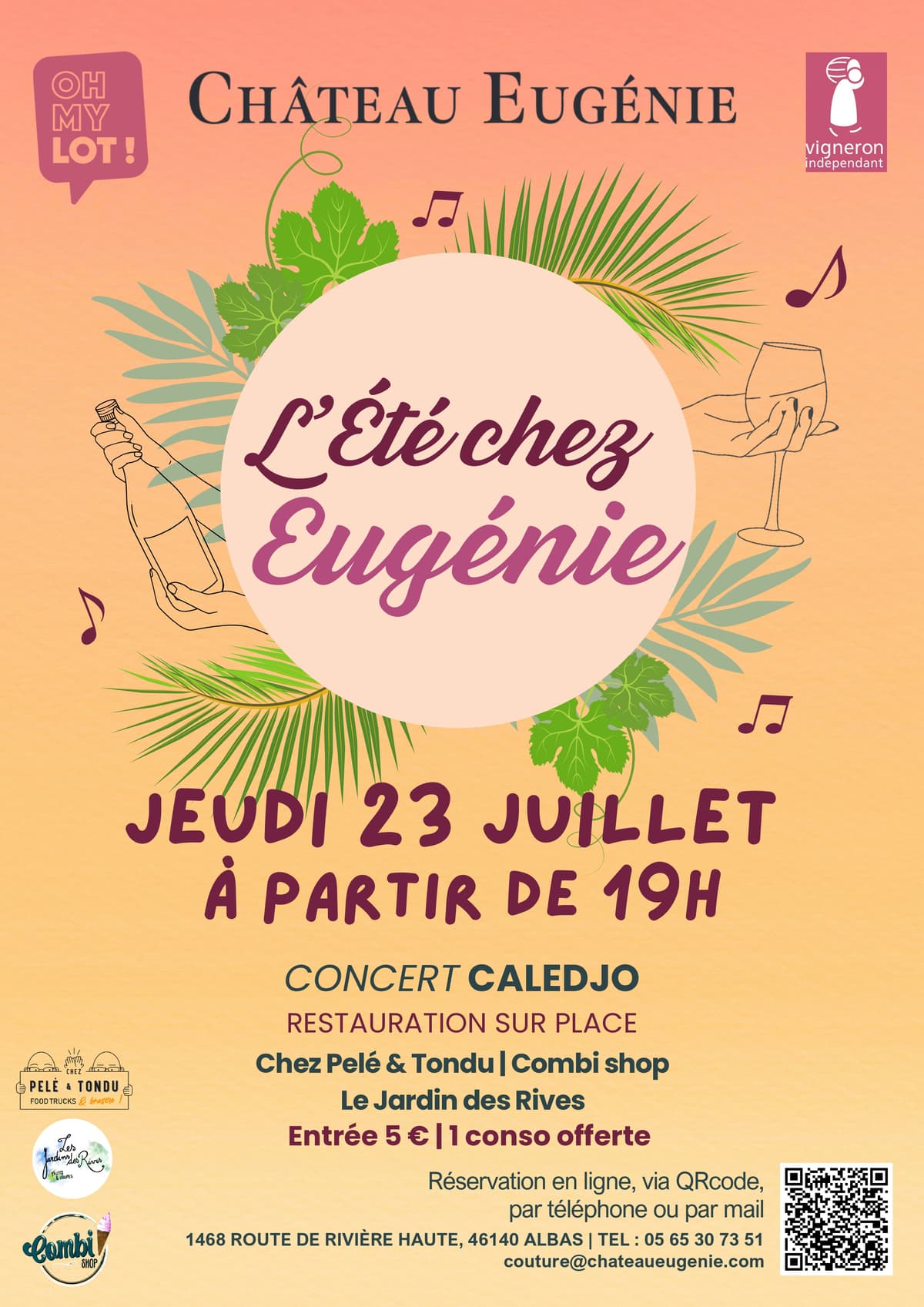 Illustration de l'événement : Soirée chez Eugénie avec Caledjo