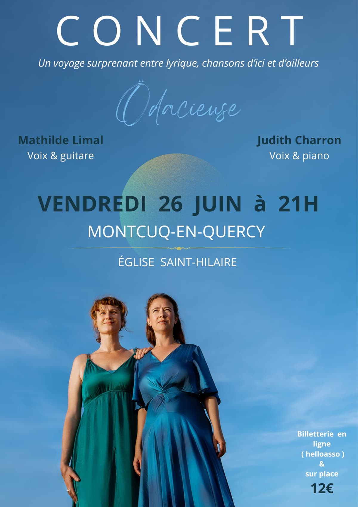 Illustration de l'événement : Concert : Ödacieuse
