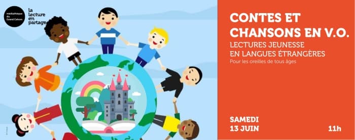 Illustration de l'événement : Lectures jeunesse en langues étrangères à la Médiathèque de Cahors