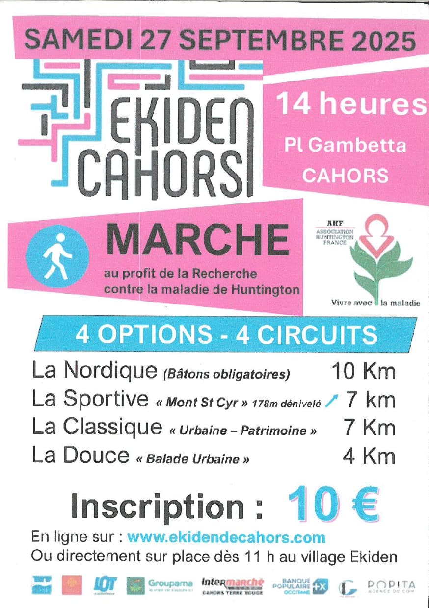 Illustration de l'événement : Ekiden de Cahors - Marche