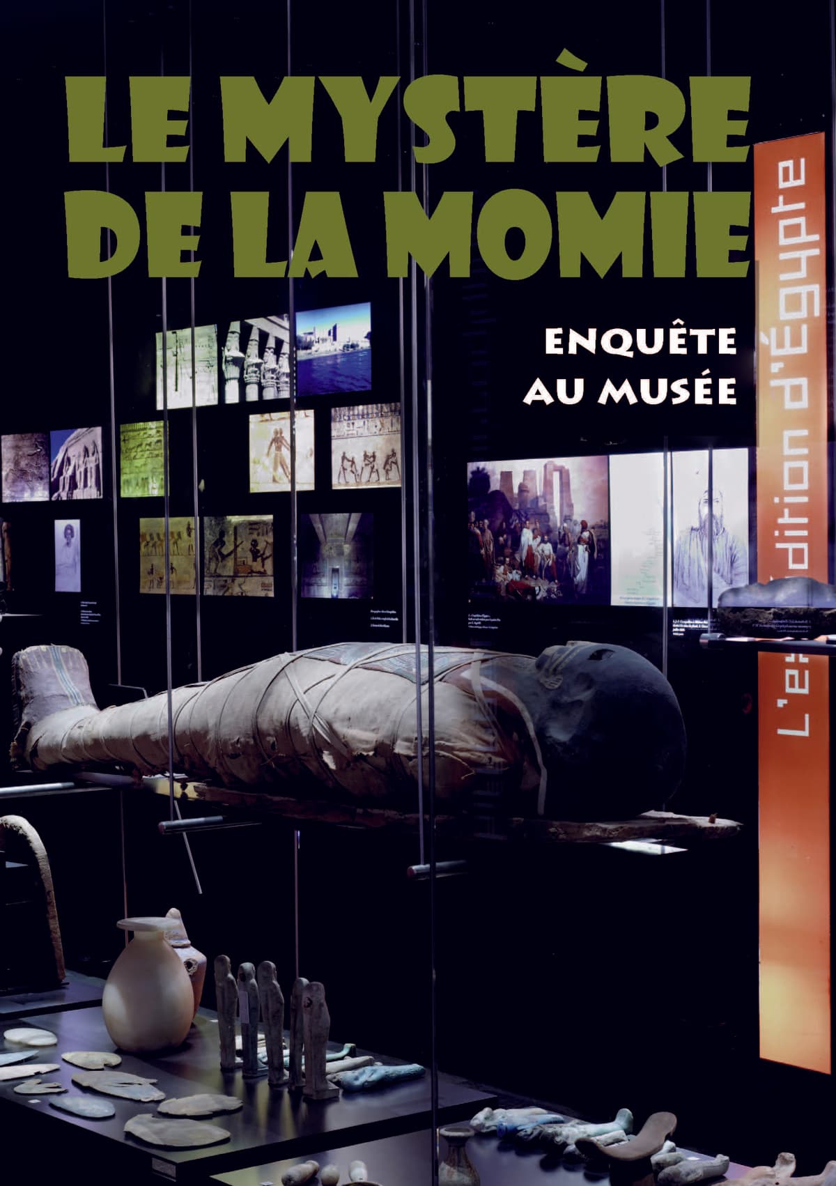Illustration de l'événement : Visite Jeu "Le Mystère de la Momie" au musée Champollion à Figeac