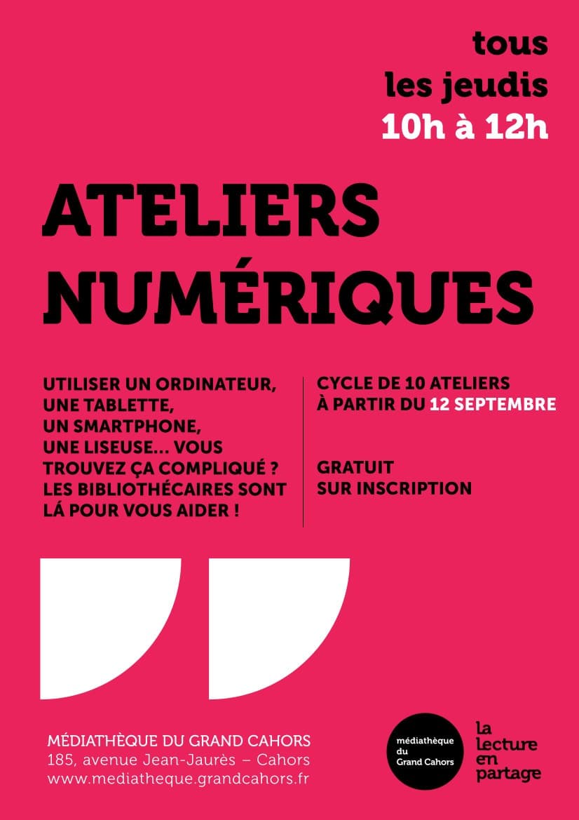 Illustration de l'événement : Ateliers numériques