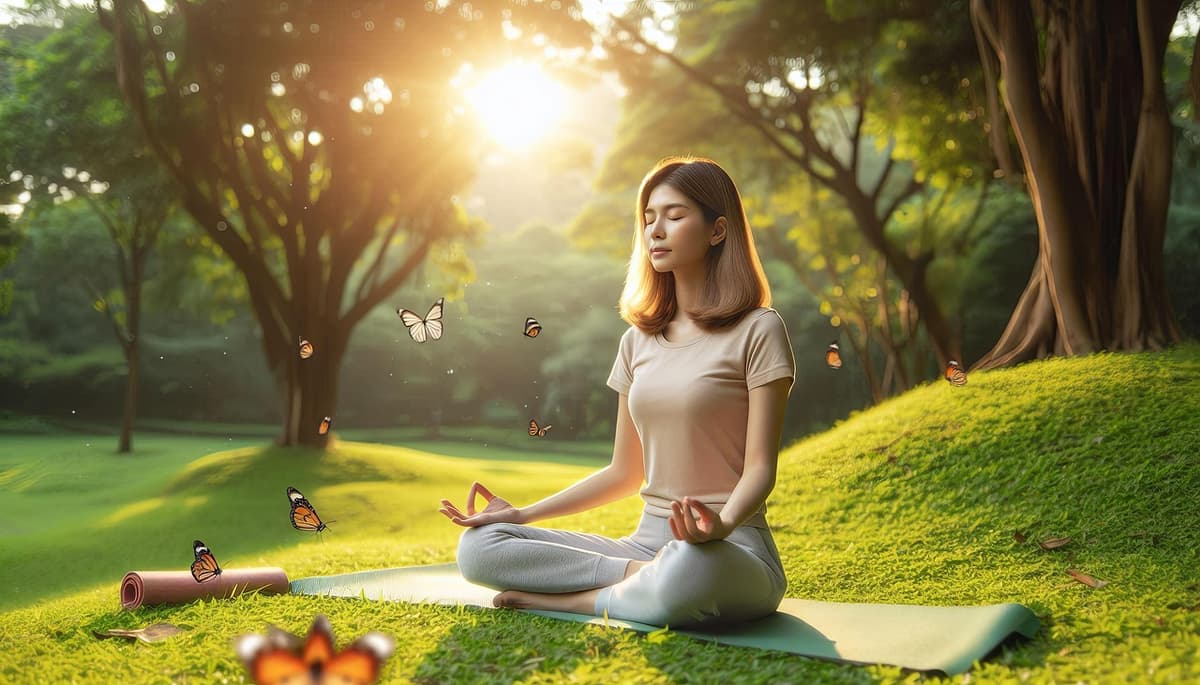 Illustration de l'événement : WEEK END BIEN ÊTRE : YOGA, RANDONÉE