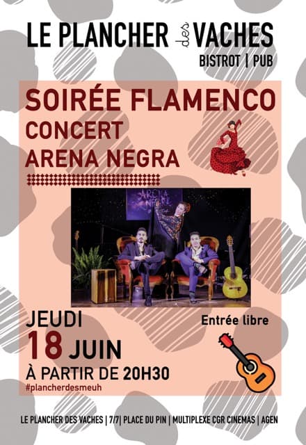 Illustration de l'événement : Soirée Espagnole avec Arena Negra