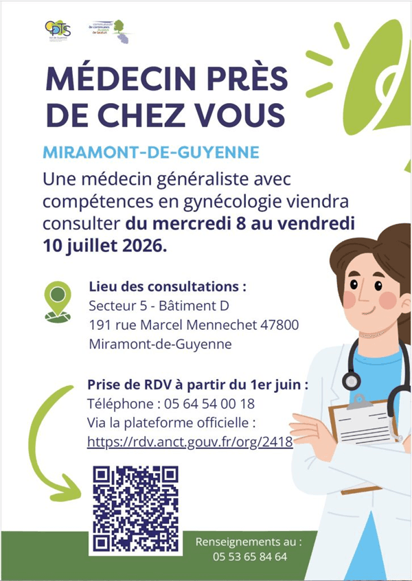 Illustration de l'événement : Un médecin près de chez vous