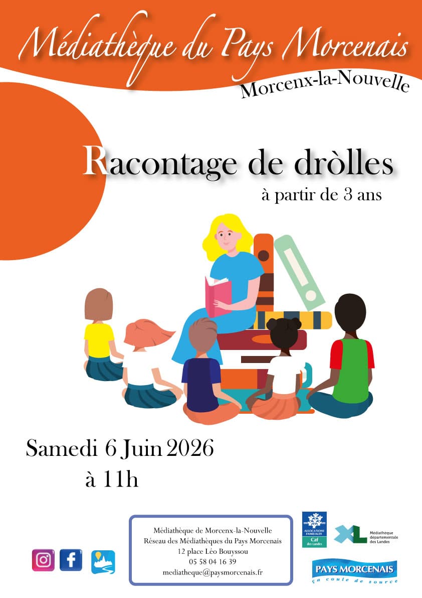 Illustration de l'événement : Racontage de dròlles