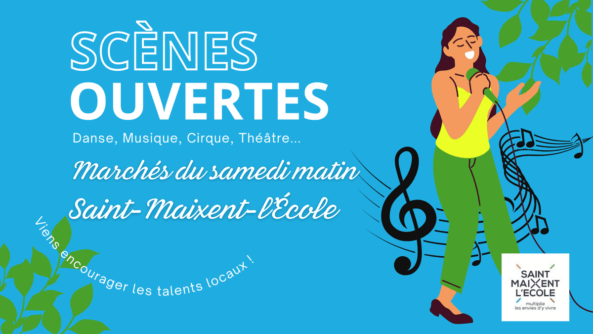 Illustration de l'événement : Scènes ouvertes au marché