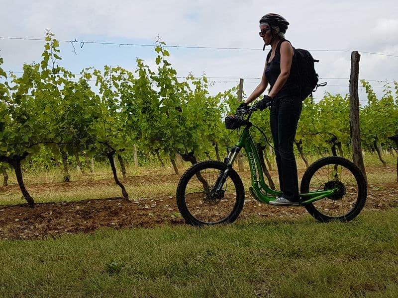 Illustration de l'événement : Été actif | Trottinette électrique tout-terrain