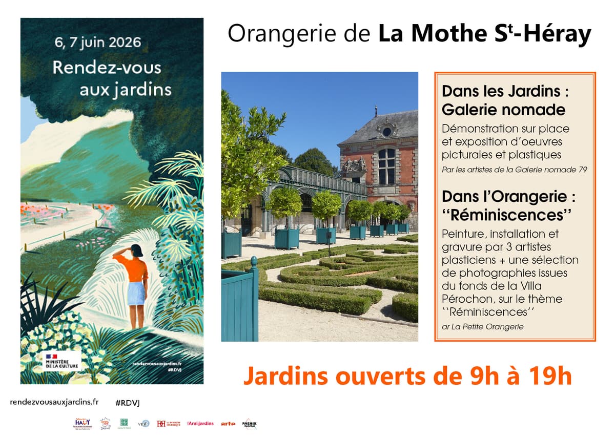 Illustration de l'événement : Rendez-vous aux jardins : artistes au jardin