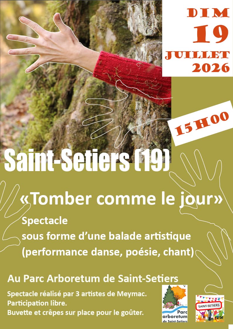 Illustration de l'événement : Spectacle sous la forme d'une balade artistique (performance danse, poésie, chant)