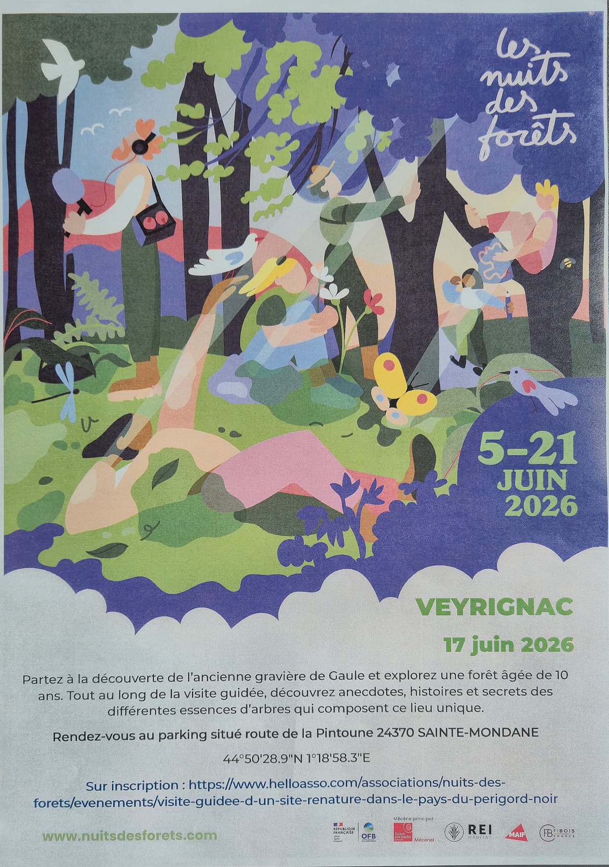 Illustration de l'événement : Les nuits des forêts - Veyrignac