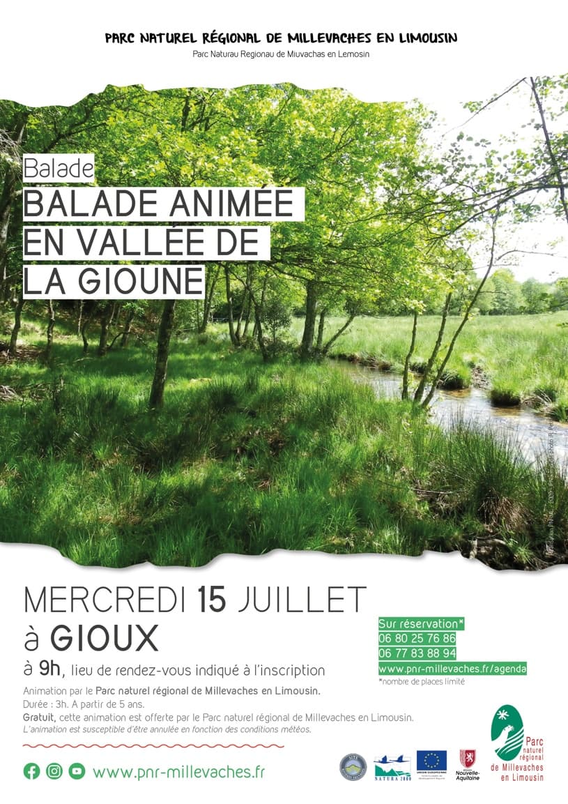 Illustration de l'événement : Balade animée en vallée de la Gioune