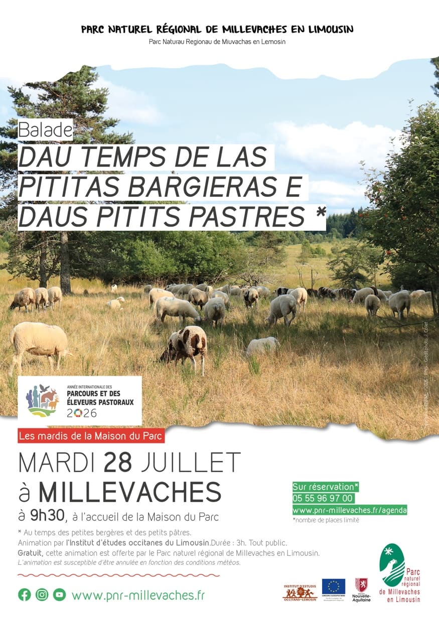 Illustration de l'événement : "Dau temps de las pititas bargieras e daus pitits pastres" (Au temps des petites bergères et des petits pâtres)