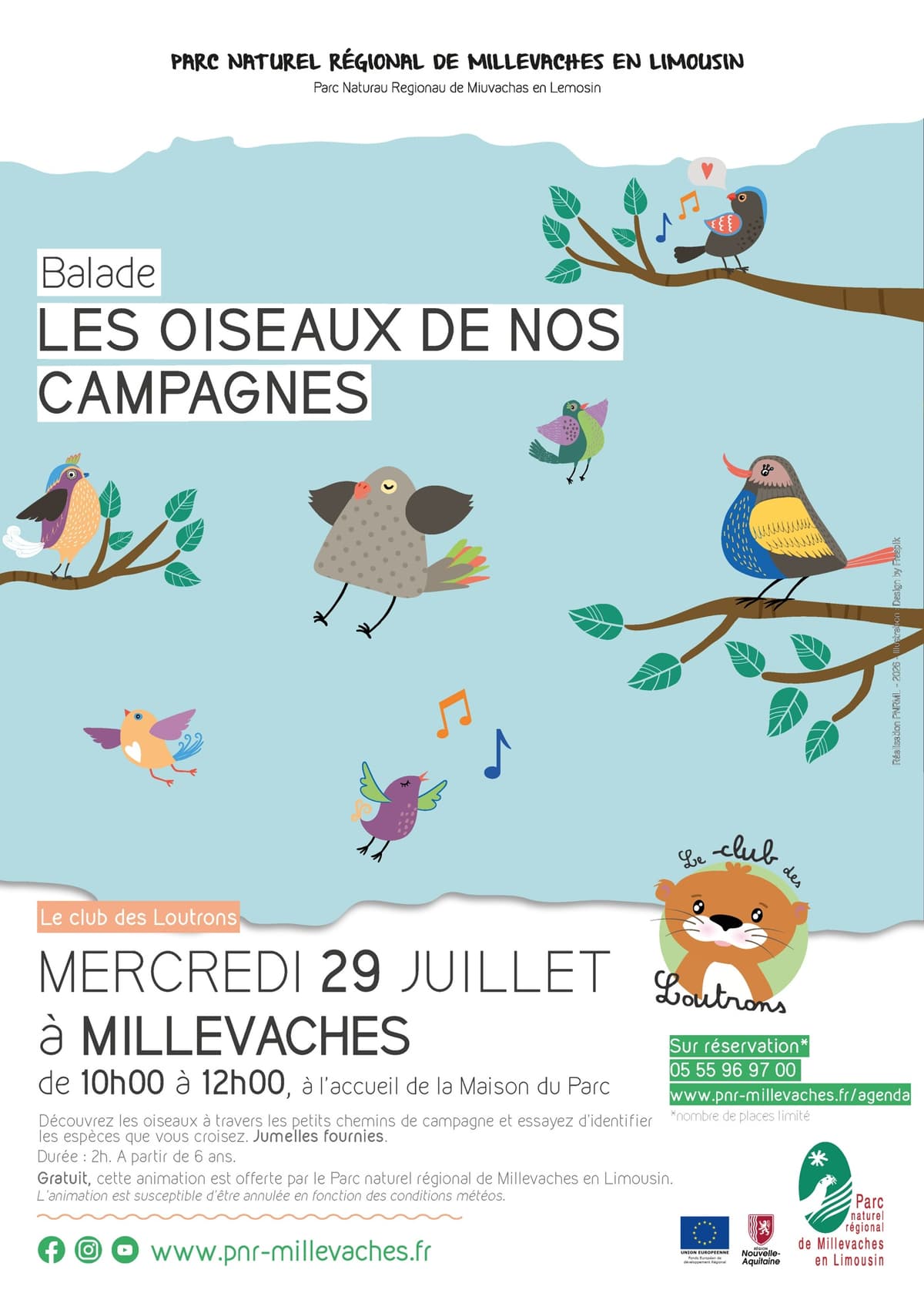 Illustration de l'événement : Balade les oiseaux de nos campagnes