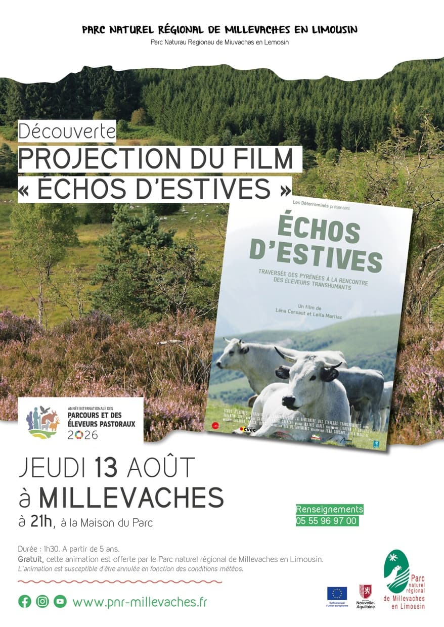 Illustration de l'événement : Projection du film "Echos d'estives"