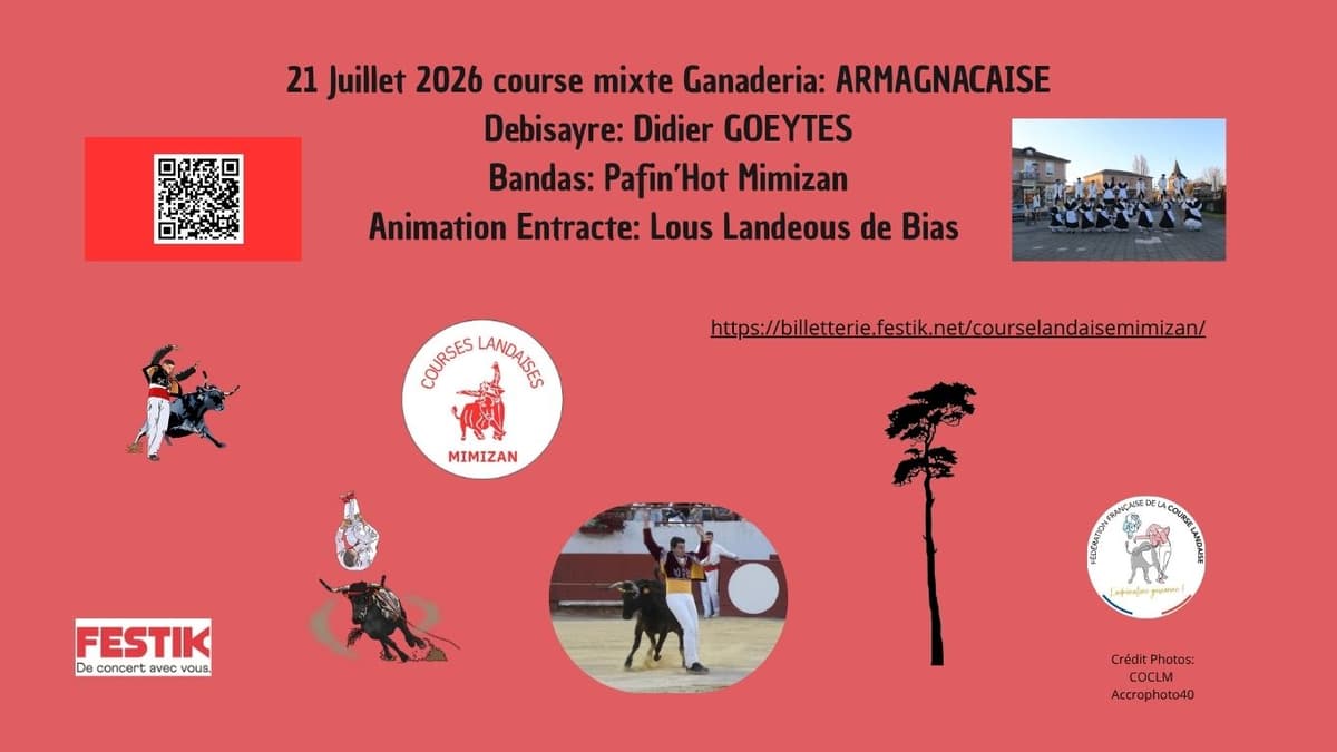 Illustration de l'événement : Course Landaise Mixte
