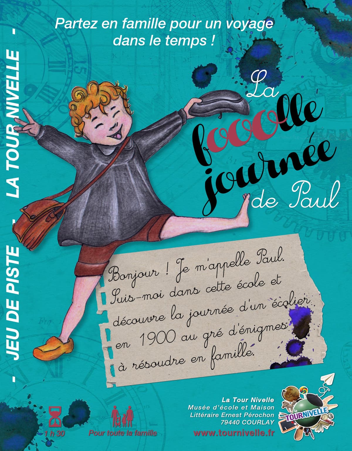 Illustration de l'événement : La Tour Nivelle - Jeu de piste "La folle journée de Paul"