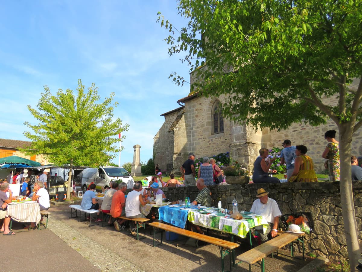 Illustration de l'événement : Marché fermier semi-nocturne à Saint-Auvent