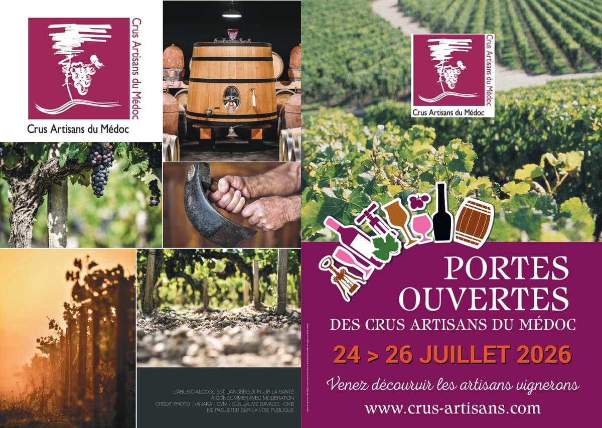 Illustration de l'événement : Portes ouvertes des crus artisans : Château d'Osmond